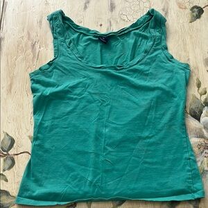 ❤️ 6 for 20 ❤️  GAP Green tank top size 12